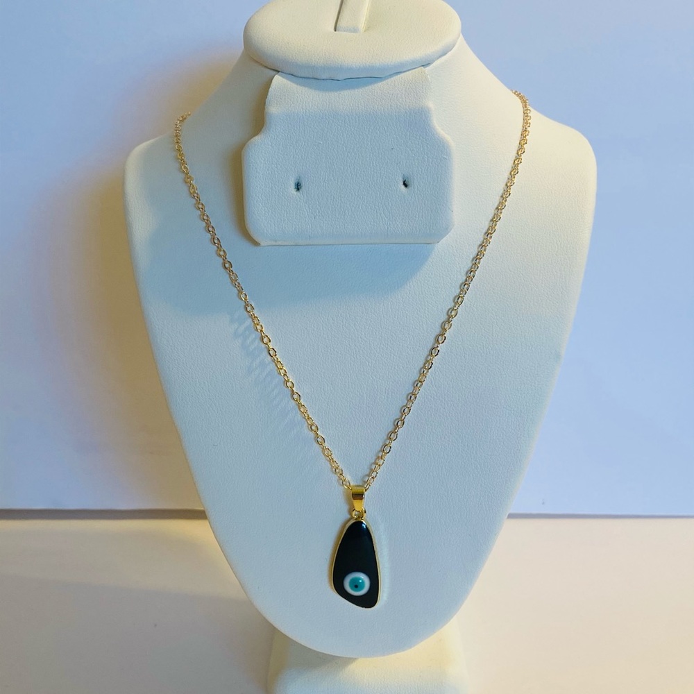 Necklace black evil eye